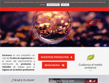Tablet Screenshot of euronavaclean.com